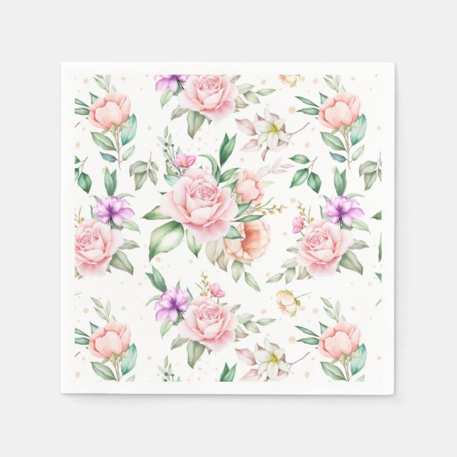 Floral Napkin (Front)