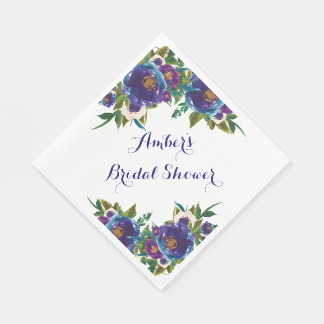 Floral Napkins (Corner)