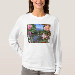 Floral Nature Collage T-Shirt