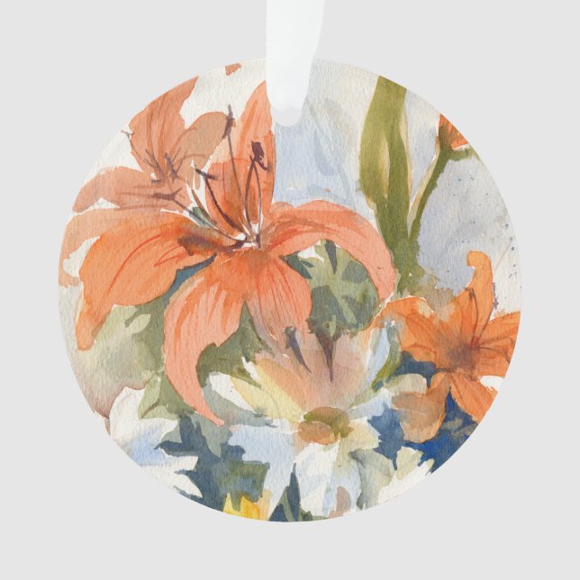 Floral No. 6 Ornament (Front)