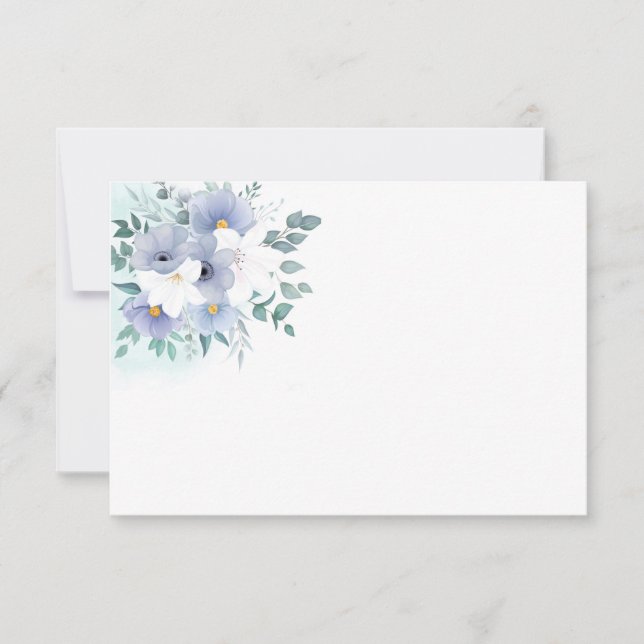 Floral Note Card (Front)