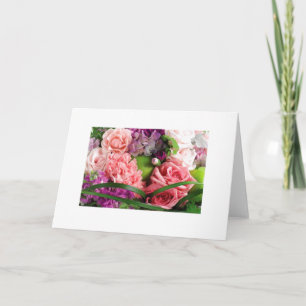 Floral Note Card