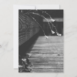 floral note card
