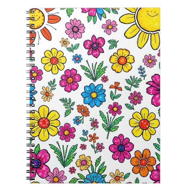 floral notebook  (Front)