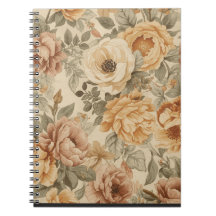 Floral notebook