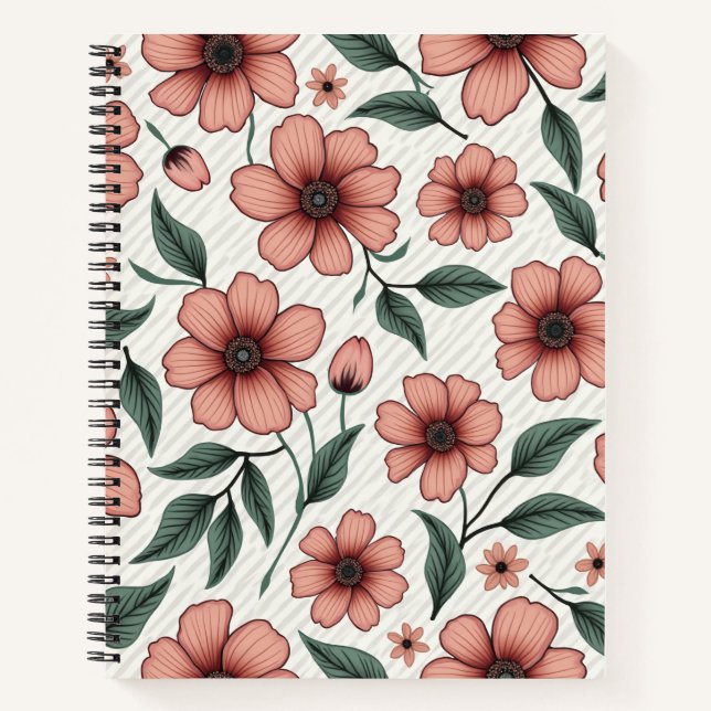 Floral notebook (Front)
