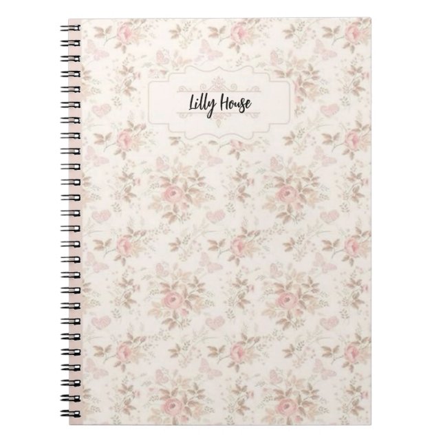 floral  notebook (Front)