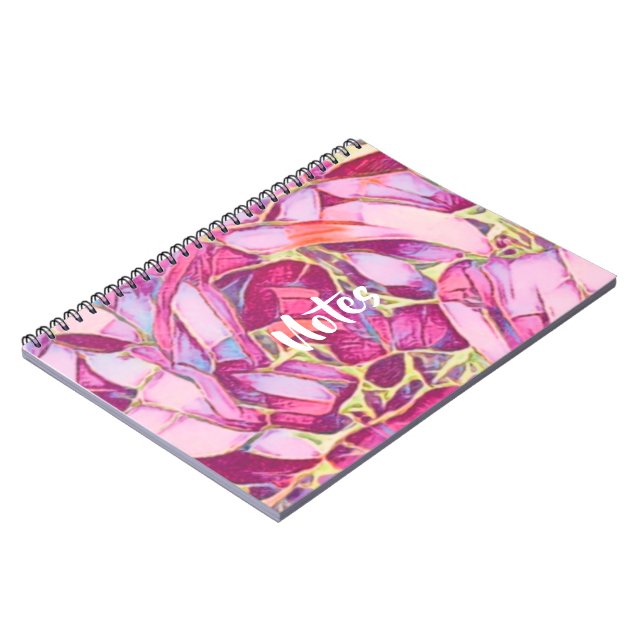 Floral  notebook (Left Side)