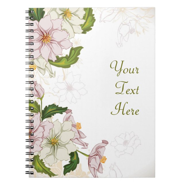 Floral Notebook (Front)
