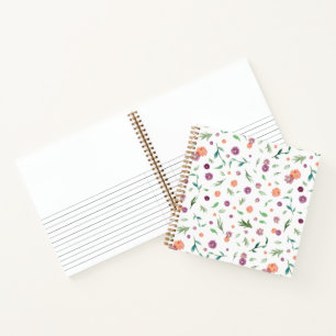 Floral Notebook Gift for Mom Pretty Journal