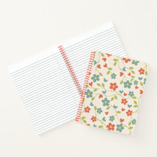 Floral Notebook Spring