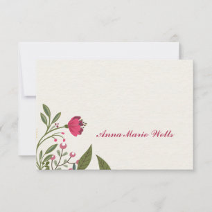 Floral Notecard