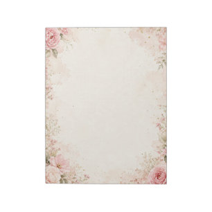 Floral Notepad
