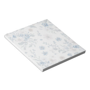 floral notepad