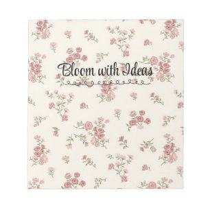 Floral Notepad – Cute & Practical for Notes, Lists