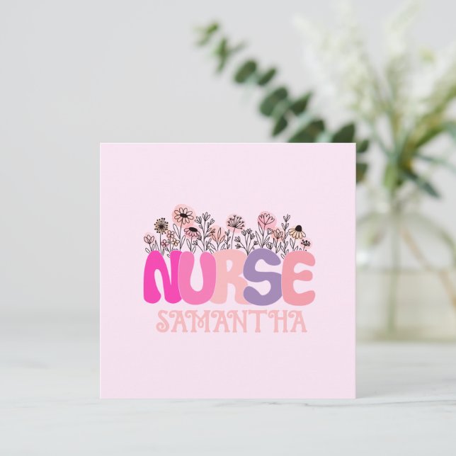 Floral Nurse (Standing Front)