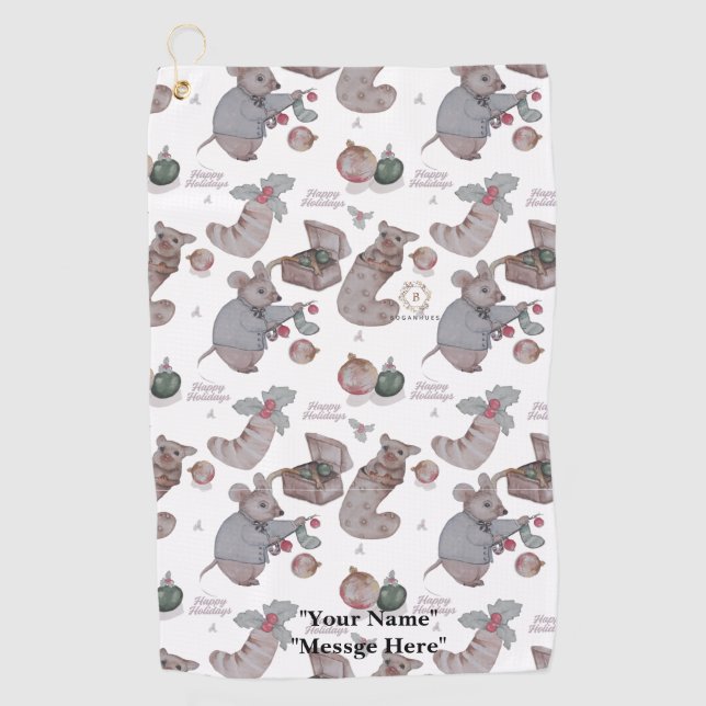 Floral Nursery print towel (Front)