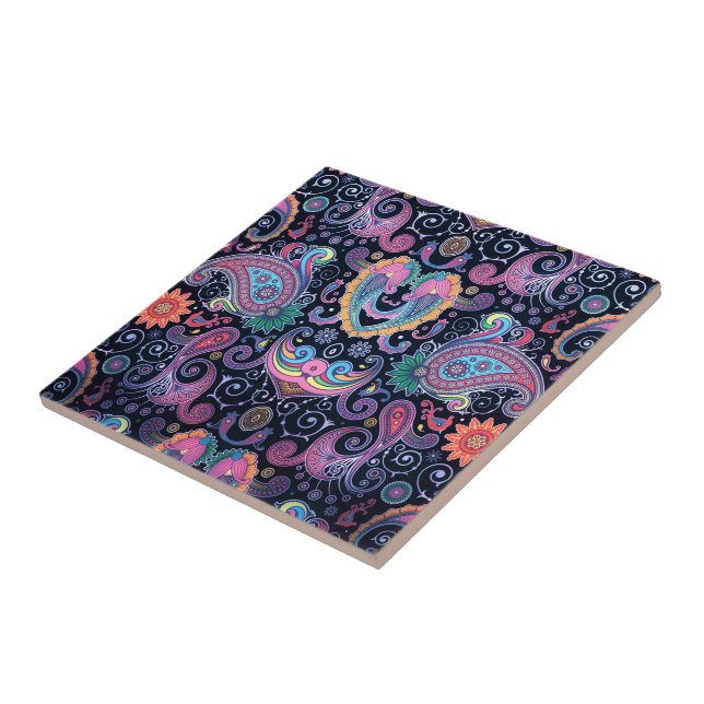 Floral of Love Tile (Side)