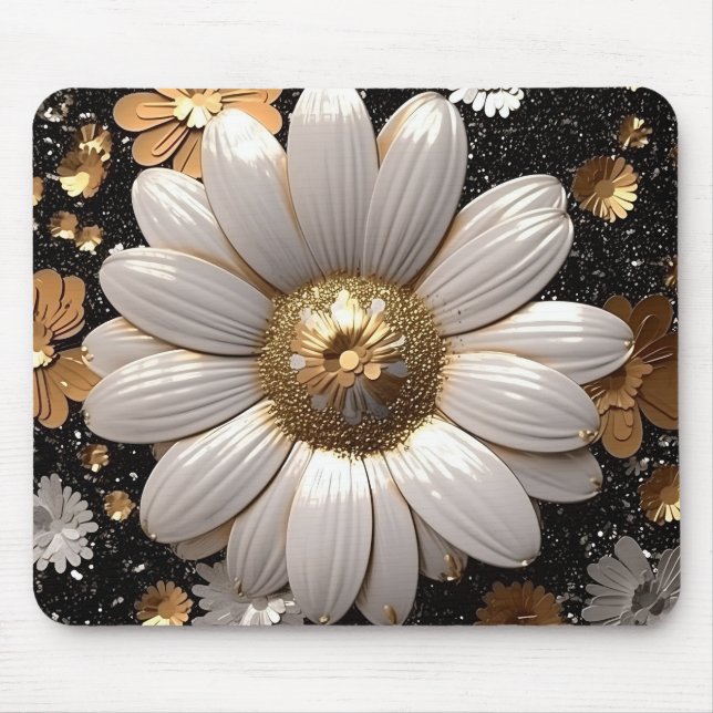 Floral office gift mouse mat (Front)