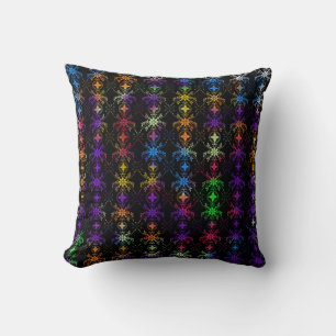 Floral Old English Cushion