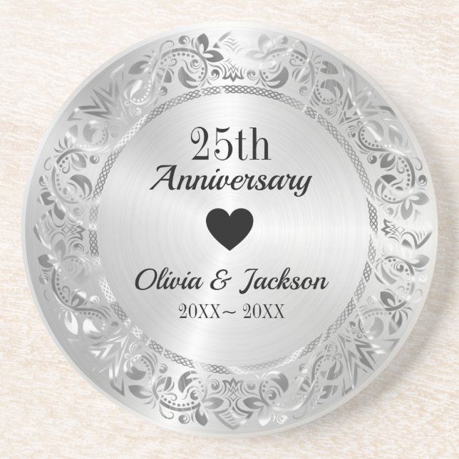 Floral Ornament Coaster (Front)