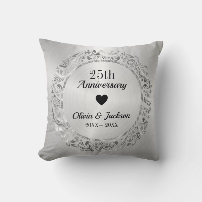Floral Ornament Cushion (Front)