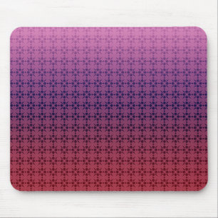 Floral ornament, gradient mouse mat