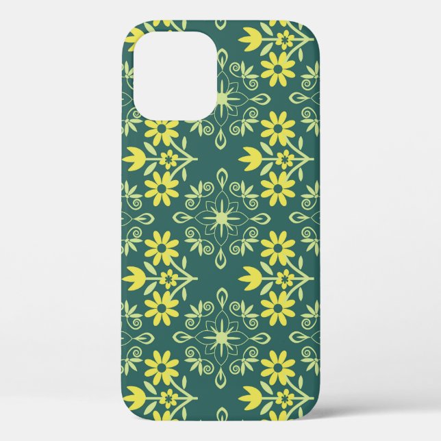 Floral ornament, seamless elegant pattern. Case-Mate iPhone case (Back)