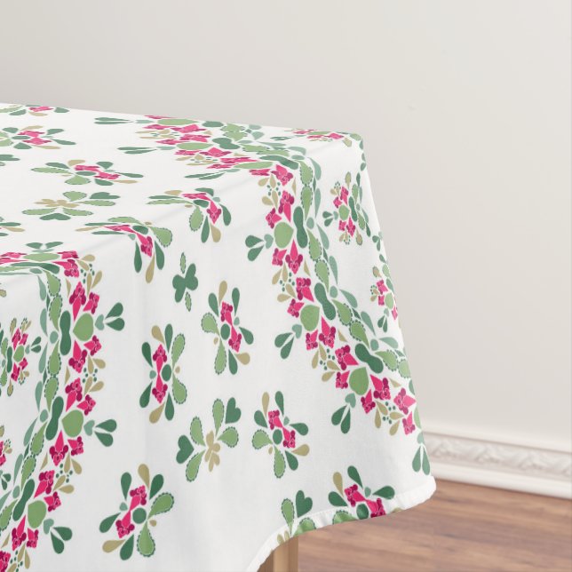 Floral ornament tablecloth (In Situ)