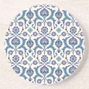 Floral Ornament: Traditional Arabic Pattern. Coaster