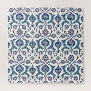 Floral Ornament: Traditional Arabic Pattern. Jigsaw Puzzle