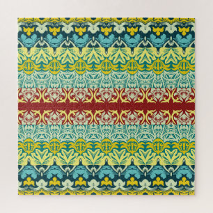 Floral Ornamental: Seamless Vintage Design Jigsaw Puzzle