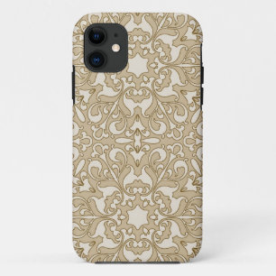 Floral ornate background iPhone 11 case