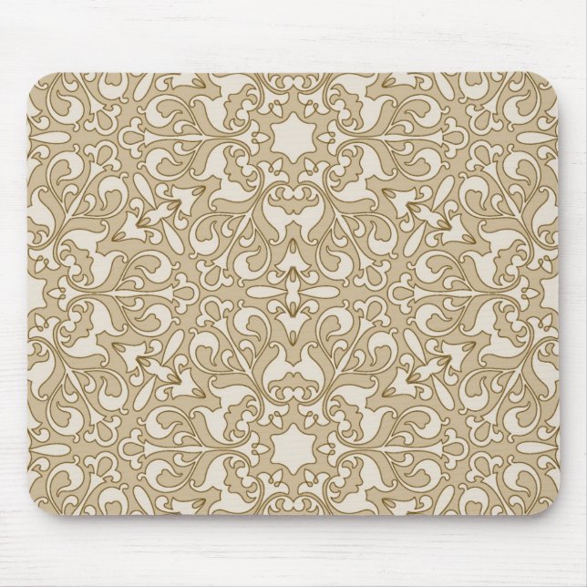 Floral ornate background mouse mat (Front)
