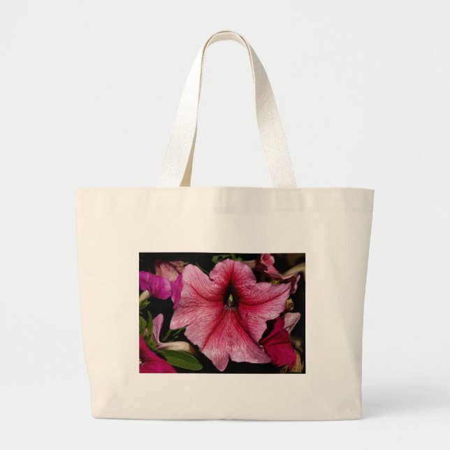 Floral Outburst Large Tote Bag (Front)