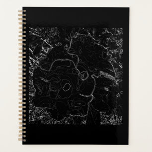 Floral outline  planner