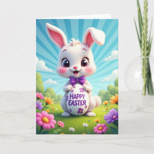 Floral Oval Springtime Cheer Card
