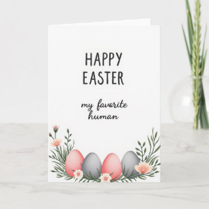 Floral Ovals Springtime Card