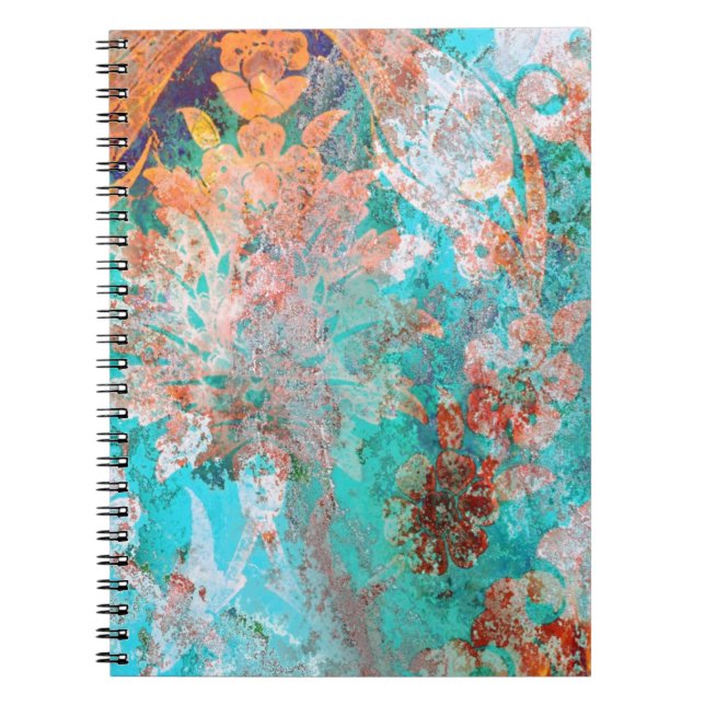 Floral Painting Notebook (Front)