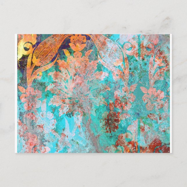 Floral Painting Postcard (Front)