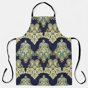 Floral paisley seamless pattern. illustration in A Apron