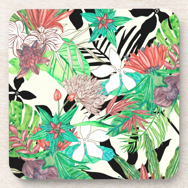 Floral Paradise II Coaster (Front)