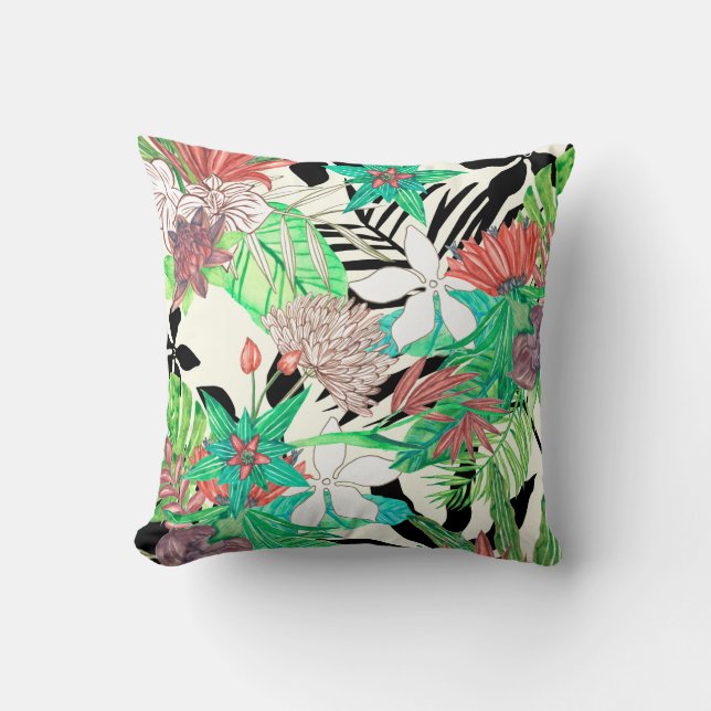 Floral Paradise II Cushion (Front)