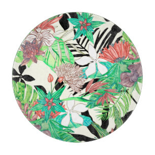 Floral Paradise II Cutting Board