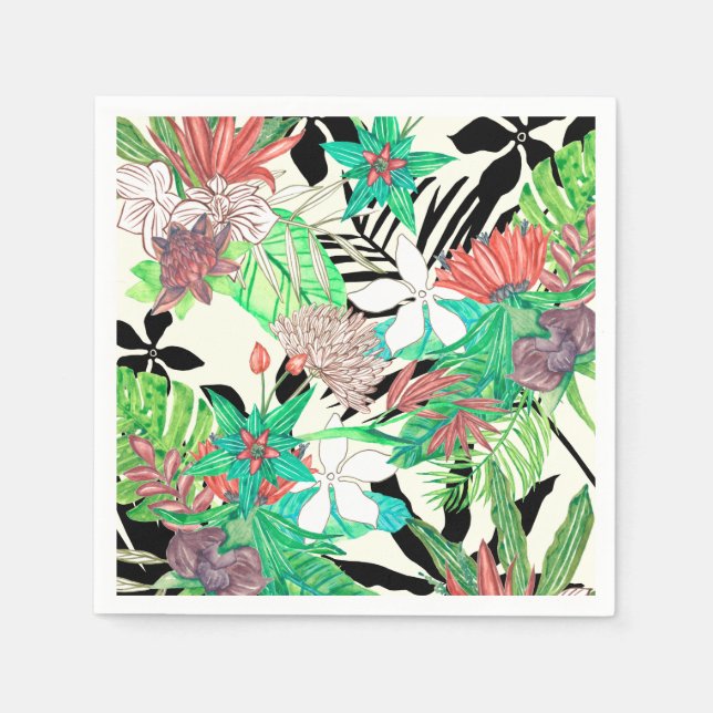Floral Paradise II Napkin (Front)