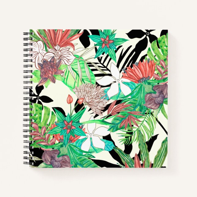 Floral Paradise II Notebook (Front)