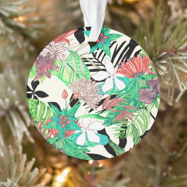 Floral Paradise II Ornament (Tree)
