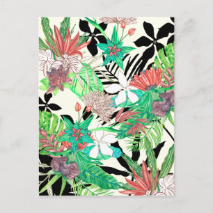 Floral Paradise II Postcard