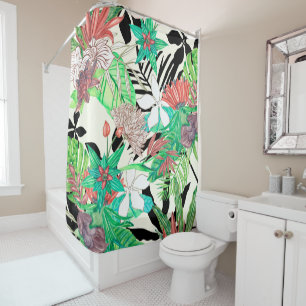Floral Paradise II Shower Curtain