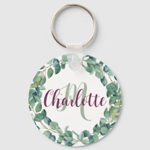 Floral party favour for nieces birthday party gift key ring